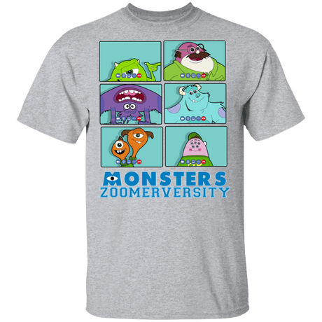T-Shirts Sport Grey / S Monsters Zoomerversity T-Shirt