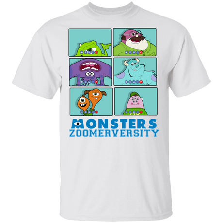 T-Shirts White / S Monsters Zoomerversity T-Shirt