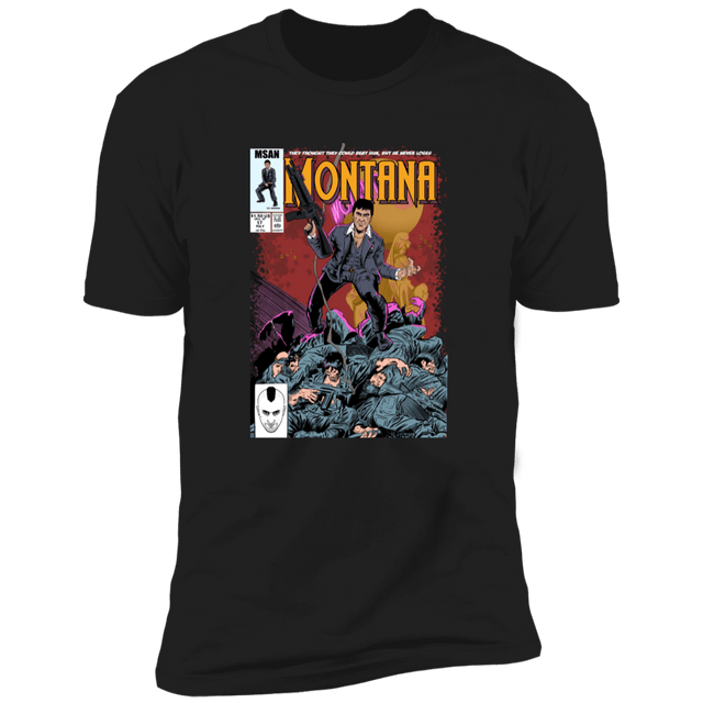 T-Shirts Black / X-Small Montana N1 Men's Premium T-Shirt