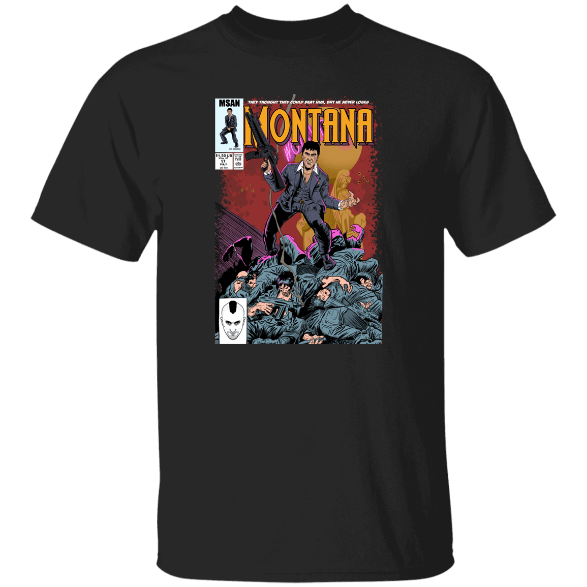 T-Shirts Black / S Montana N1 T-Shirt