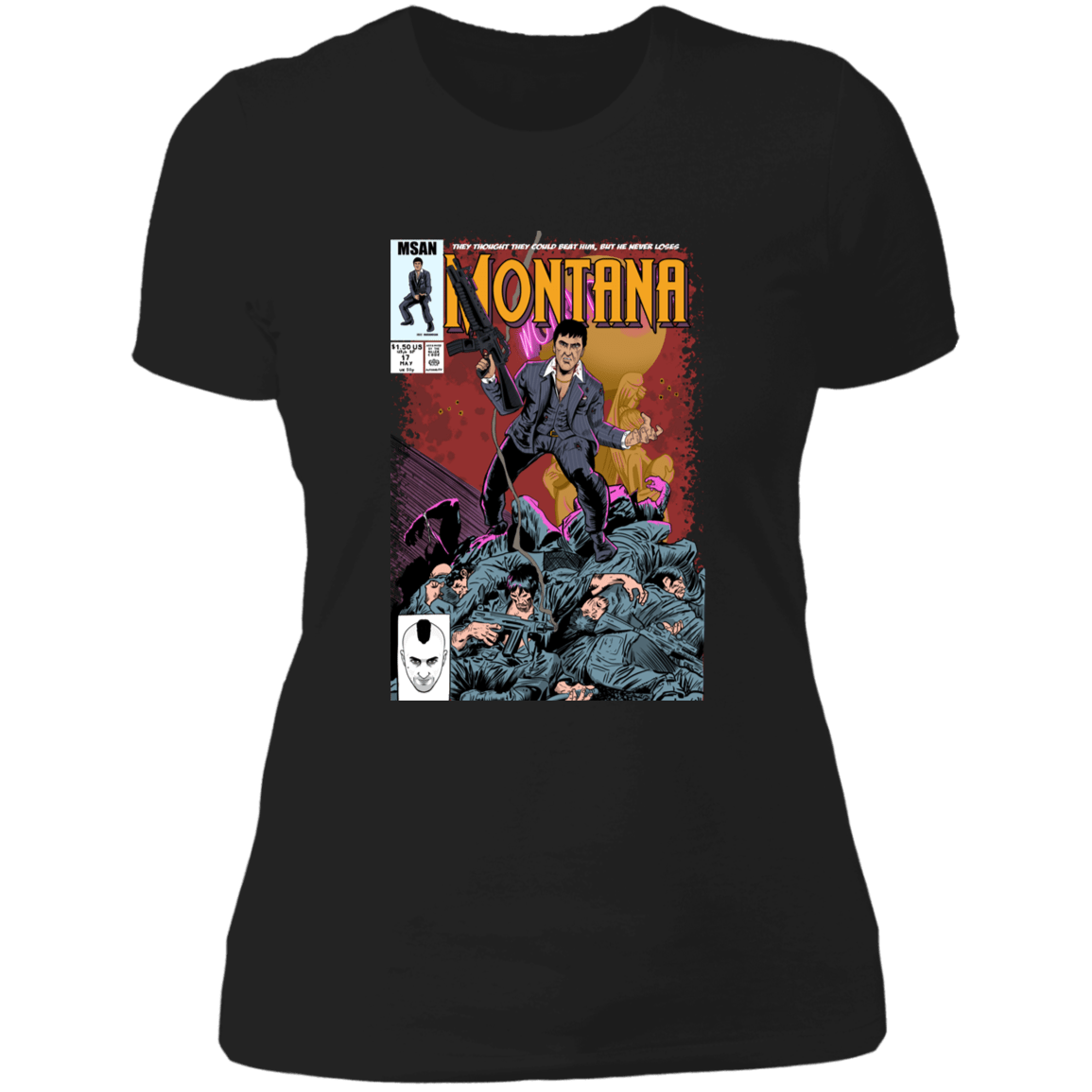 T-Shirts Black / X-Small Montana N1 Women's Premium T-Shirt