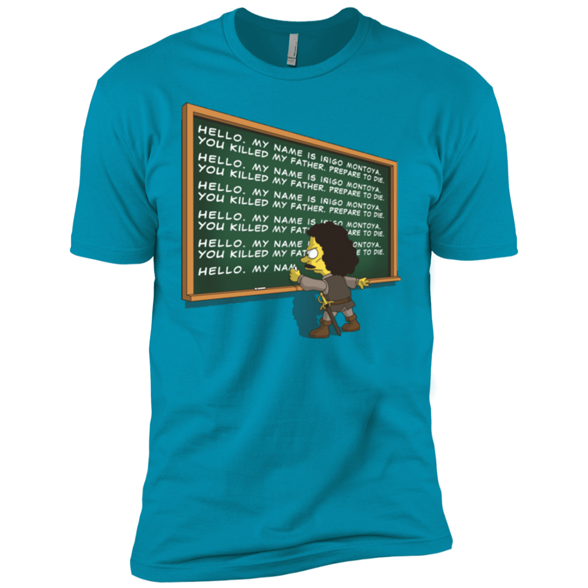 T-Shirts Turquoise / YXS Montoya Detention Boys Premium T-Shirt