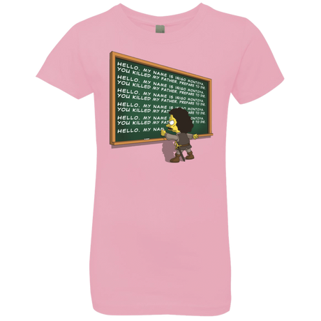 T-Shirts Light Pink / YXS Montoya Detention Girls Premium T-Shirt