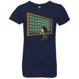 T-Shirts Midnight Navy / YXS Montoya Detention Girls Premium T-Shirt