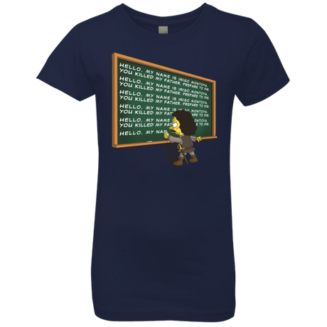 T-Shirts Midnight Navy / YXS Montoya Detention Girls Premium T-Shirt
