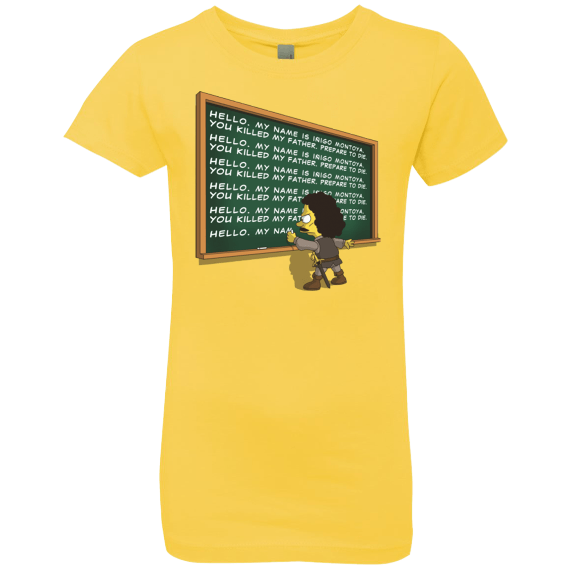 T-Shirts Vibrant Yellow / YXS Montoya Detention Girls Premium T-Shirt