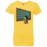 T-Shirts Vibrant Yellow / YXS Montoya Detention Girls Premium T-Shirt