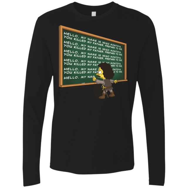 T-Shirts Black / Small Montoya Detention Men's Premium Long Sleeve