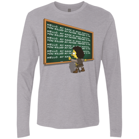 T-Shirts Heather Grey / Small Montoya Detention Men's Premium Long Sleeve