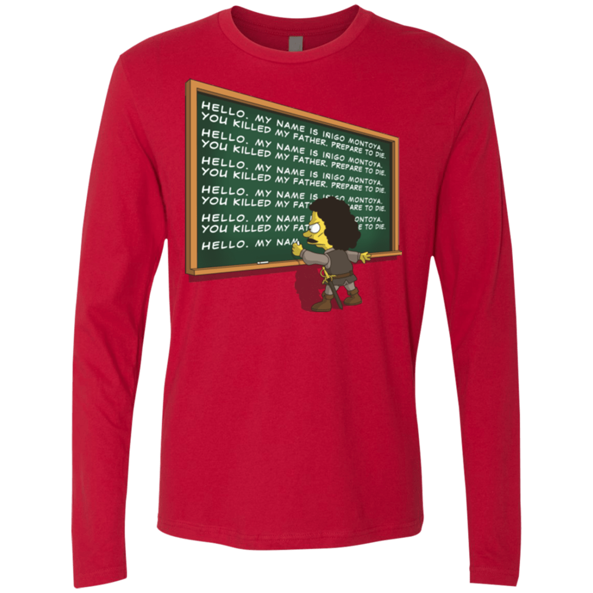 T-Shirts Red / Small Montoya Detention Men's Premium Long Sleeve