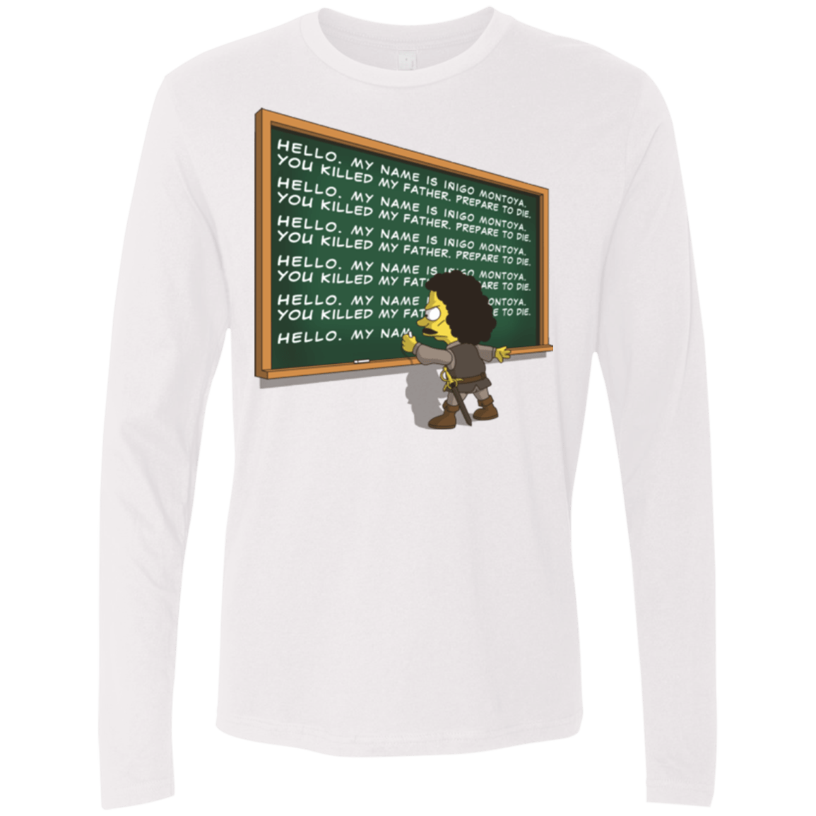 T-Shirts White / Small Montoya Detention Men's Premium Long Sleeve