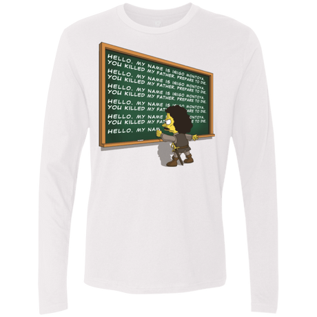 T-Shirts White / Small Montoya Detention Men's Premium Long Sleeve