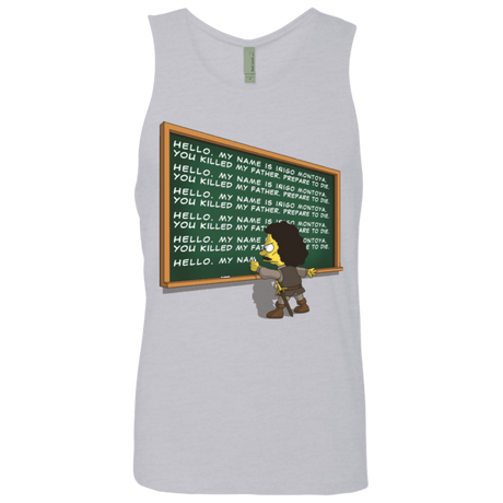 T-Shirts Heather Grey / Small Montoya Detention Men's Premium Tank Top