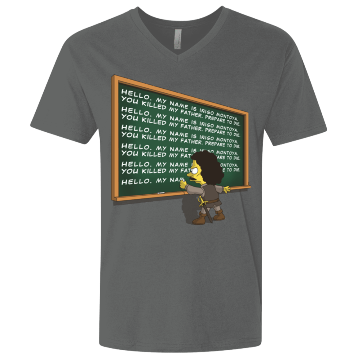 T-Shirts Heavy Metal / X-Small Montoya Detention Men's Premium V-Neck