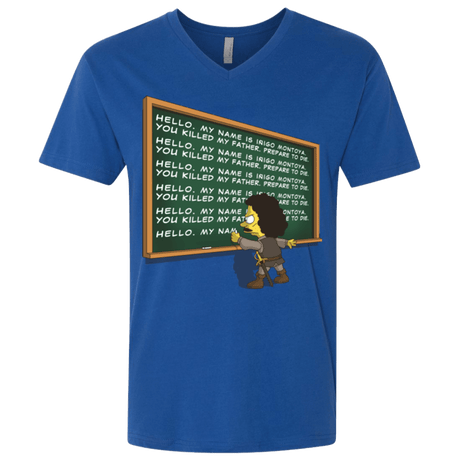 T-Shirts Royal / X-Small Montoya Detention Men's Premium V-Neck