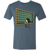 T-Shirts Indigo / Small Montoya Detention Men's Triblend T-Shirt