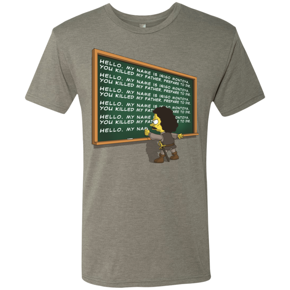 T-Shirts Venetian Grey / Small Montoya Detention Men's Triblend T-Shirt