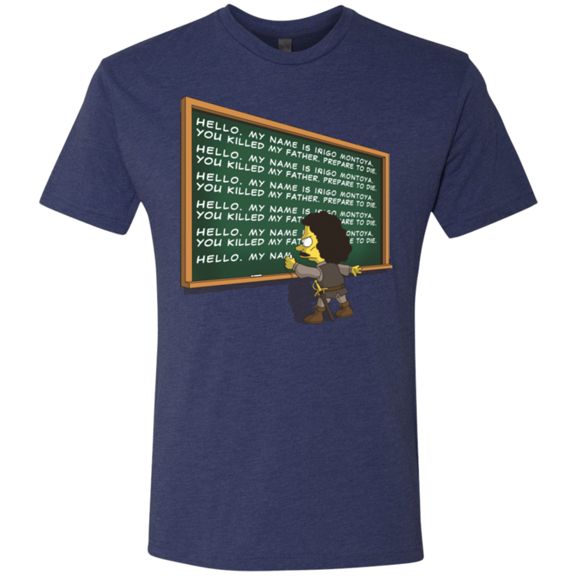 T-Shirts Vintage Navy / Small Montoya Detention Men's Triblend T-Shirt