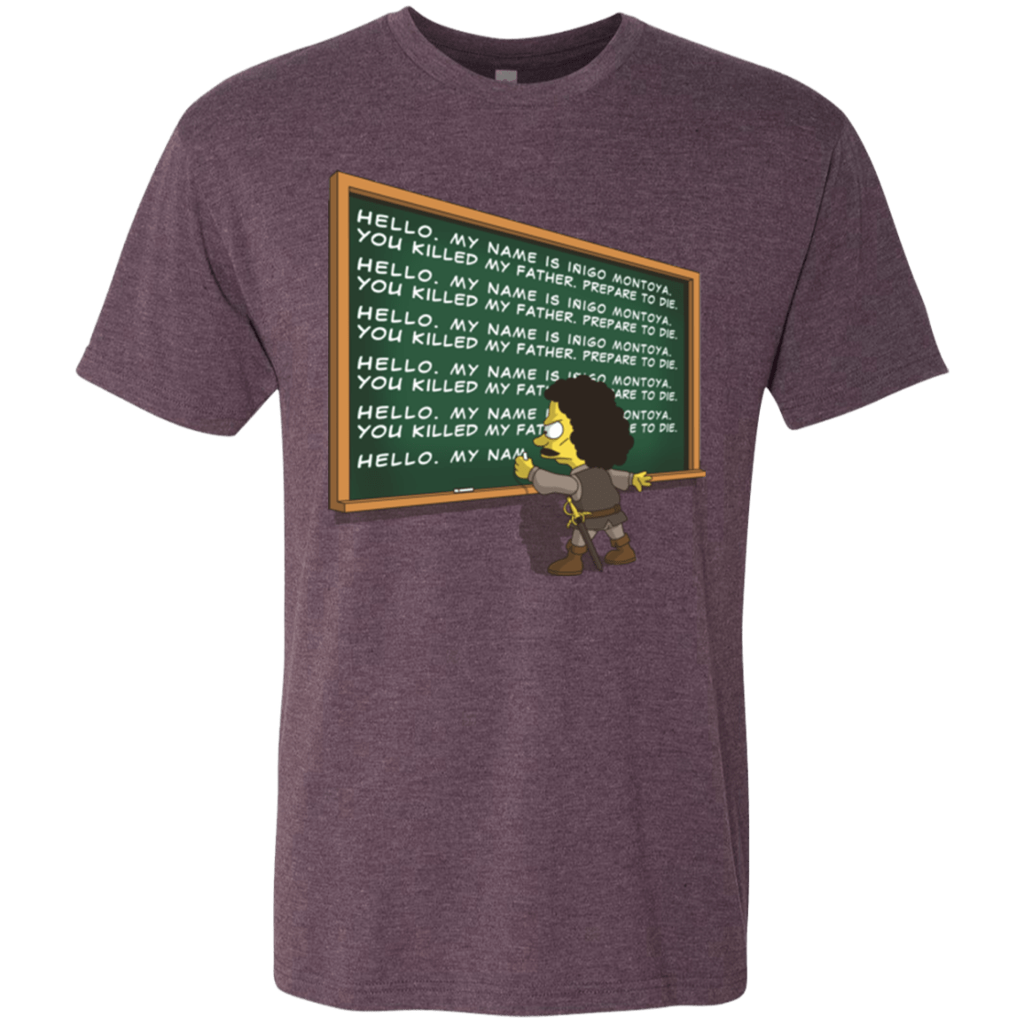 T-Shirts Vintage Purple / Small Montoya Detention Men's Triblend T-Shirt