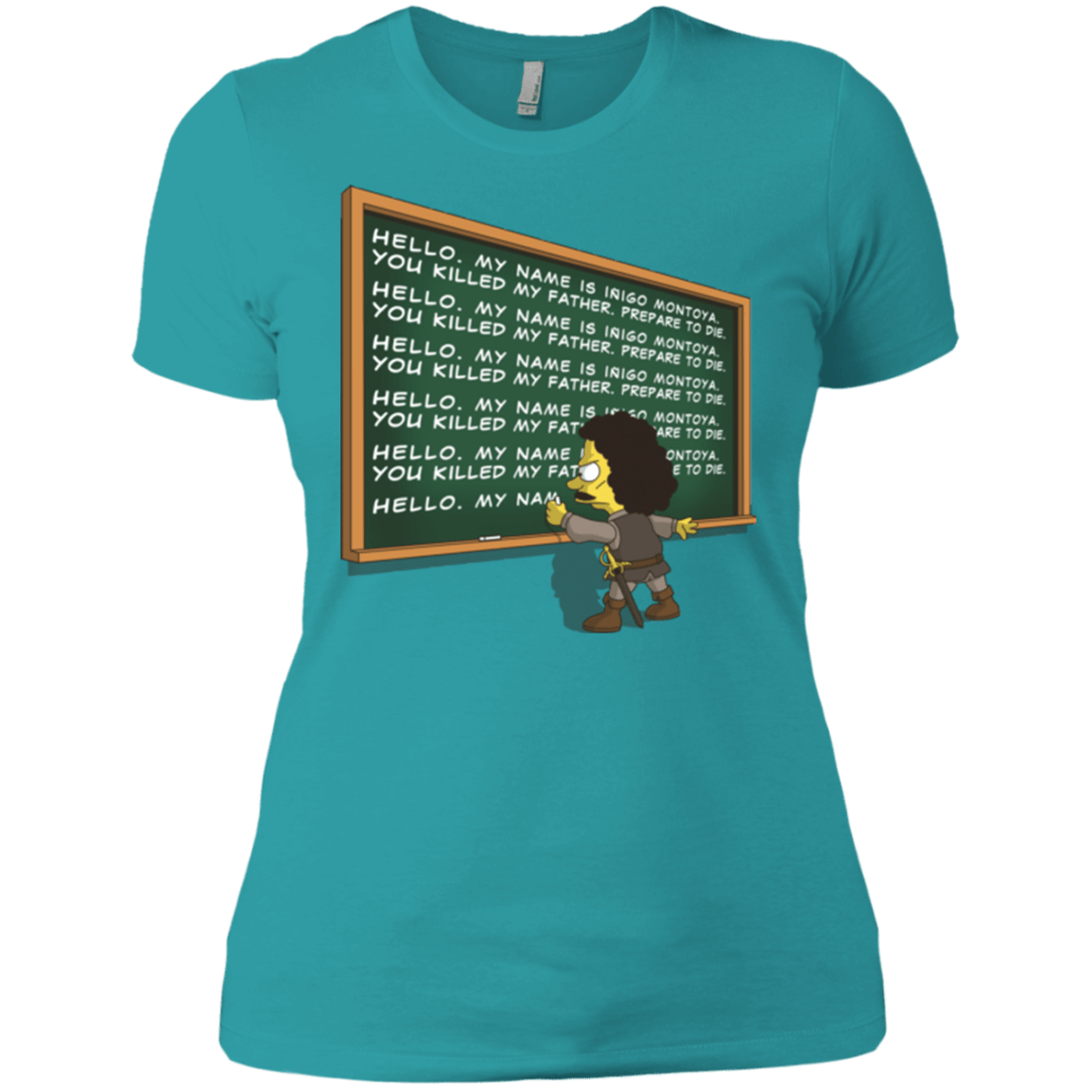 T-Shirts Tahiti Blue / X-Small Montoya Detention Women's Premium T-Shirt