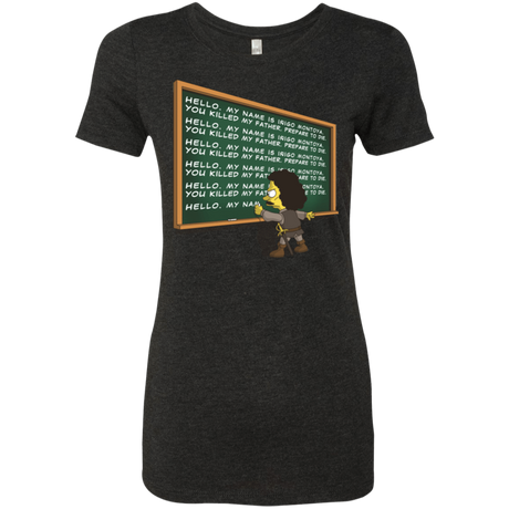 T-Shirts Vintage Black / Small Montoya Detention Women's Triblend T-Shirt