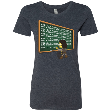 T-Shirts Vintage Navy / Small Montoya Detention Women's Triblend T-Shirt