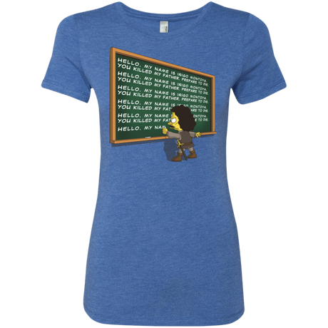 T-Shirts Vintage Royal / Small Montoya Detention Women's Triblend T-Shirt