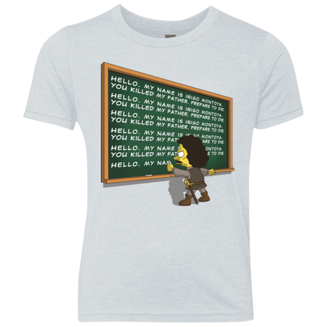 T-Shirts Heather White / YXS Montoya Detention Youth Triblend T-Shirt