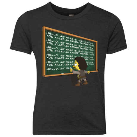 T-Shirts Vintage Black / YXS Montoya Detention Youth Triblend T-Shirt