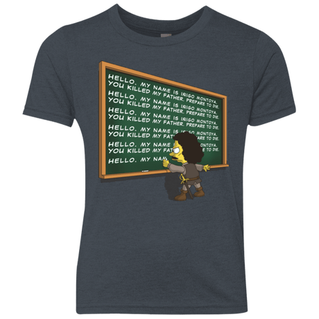 T-Shirts Vintage Navy / YXS Montoya Detention Youth Triblend T-Shirt