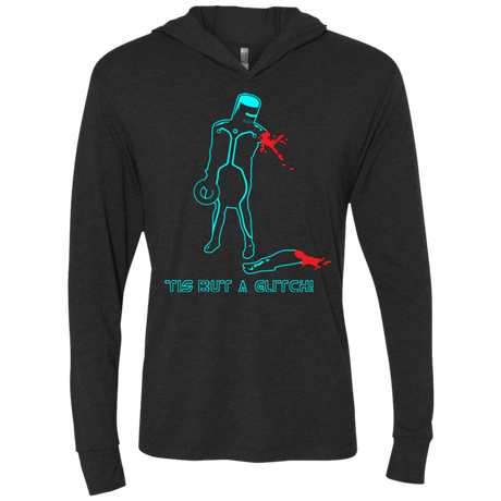 T-Shirts Vintage Black / X-Small Monty Pytron Triblend Long Sleeve Hoodie Tee