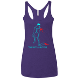 T-Shirts Purple / X-Small Monty Pytron Women's Triblend Racerback Tank