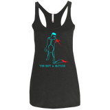 T-Shirts Vintage Black / X-Small Monty Pytron Women's Triblend Racerback Tank