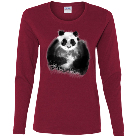 T-Shirts Cardinal / S Moon Catcher Women's Long Sleeve T-Shirt