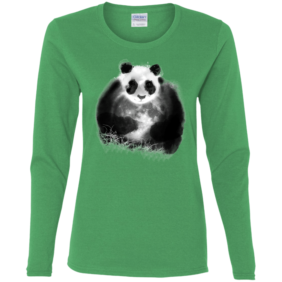 T-Shirts Irish Green / S Moon Catcher Women's Long Sleeve T-Shirt