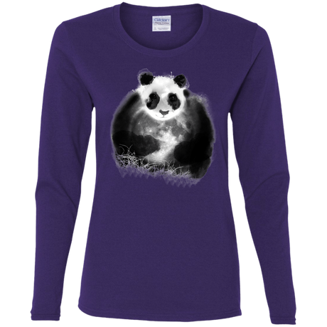T-Shirts Purple / S Moon Catcher Women's Long Sleeve T-Shirt