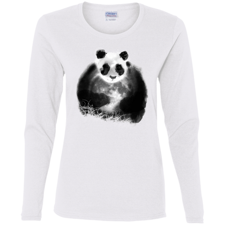 T-Shirts White / S Moon Catcher Women's Long Sleeve T-Shirt
