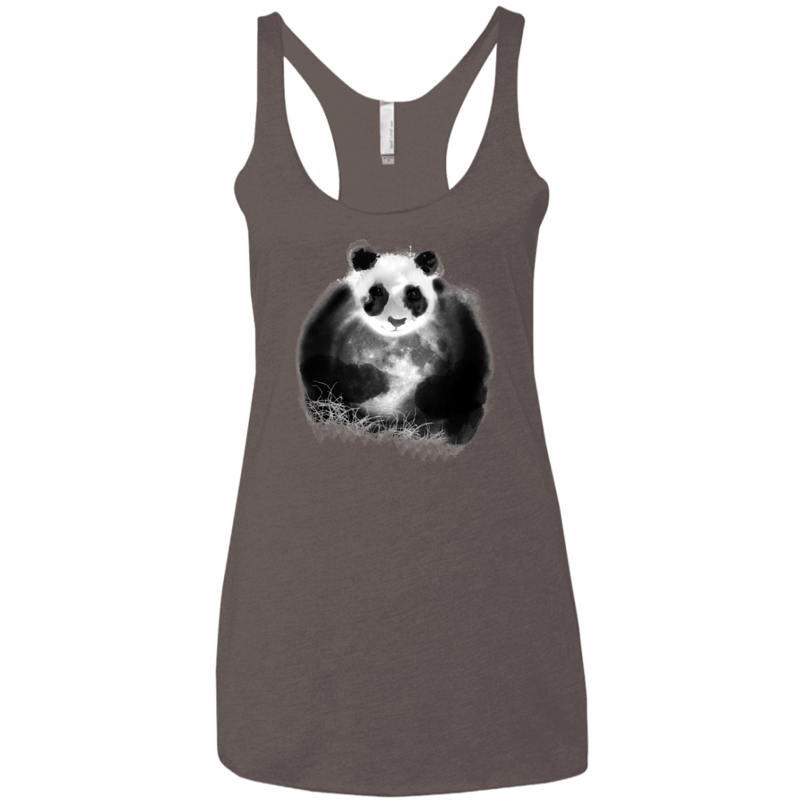 Moon Catcher Women's Triblend Racerback Tank