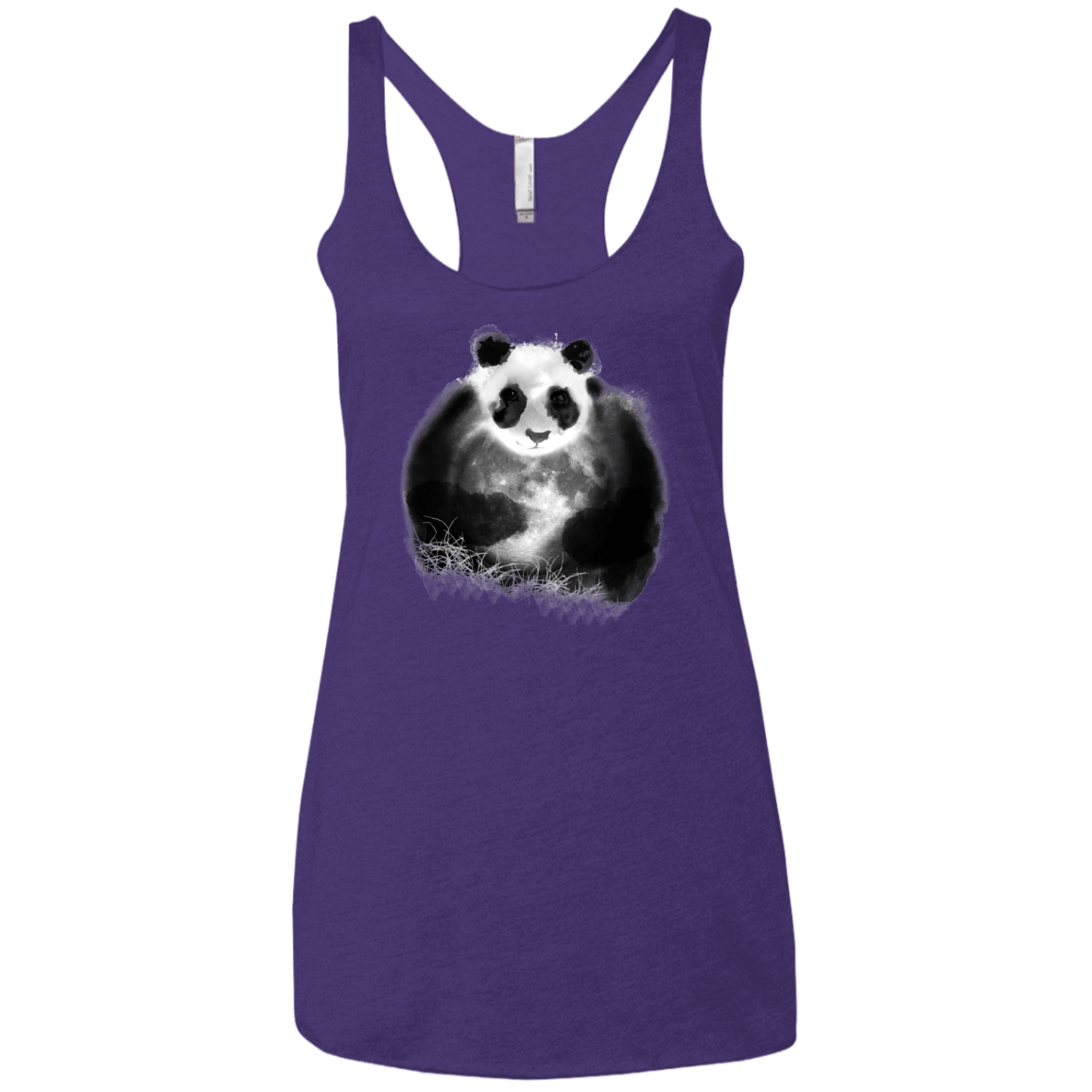 Moon Catcher Women's Triblend Racerback Tank
