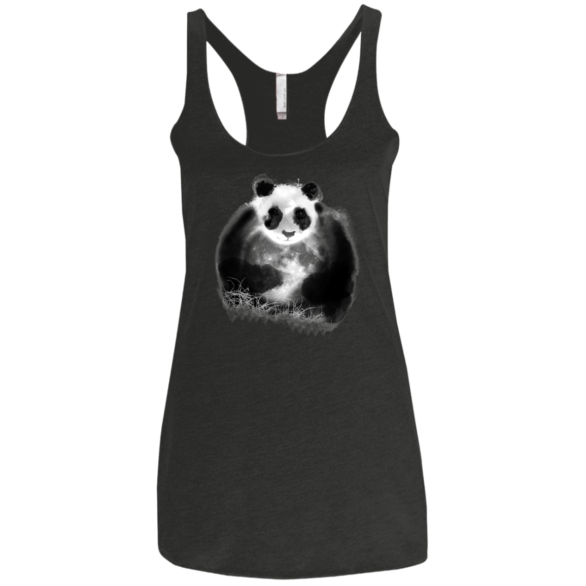Moon Catcher Women's Triblend Racerback Tank