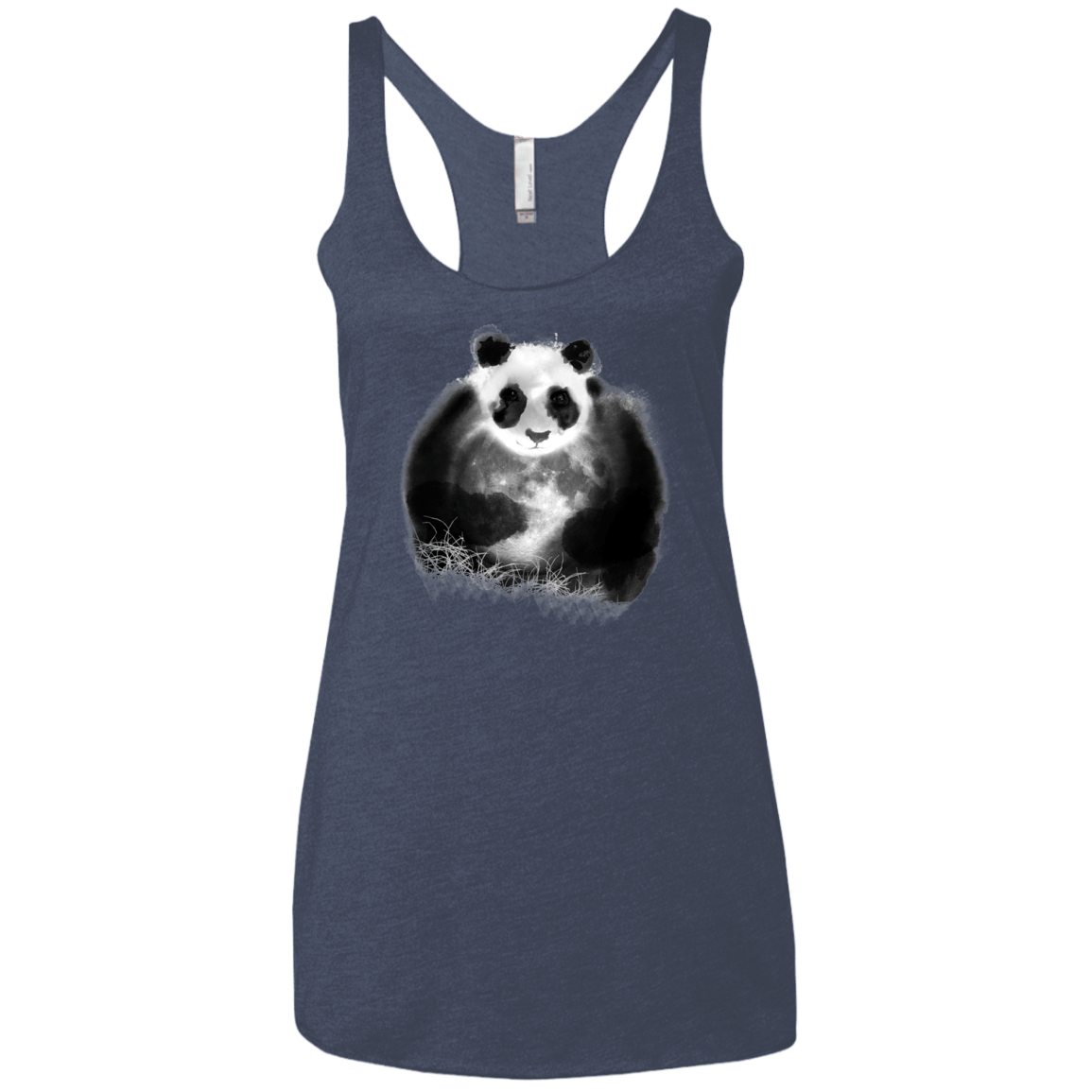 Moon Catcher Women's Triblend Racerback Tank