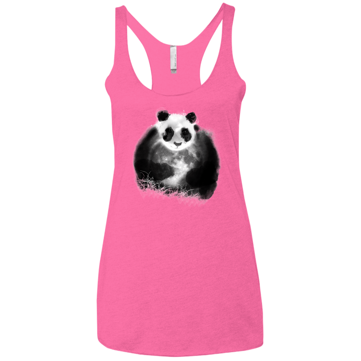 Moon Catcher Women's Triblend Racerback Tank