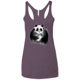 Moon Catcher Women's Triblend Racerback Tank