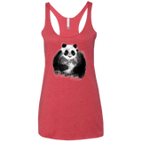 Moon Catcher Women's Triblend Racerback Tank
