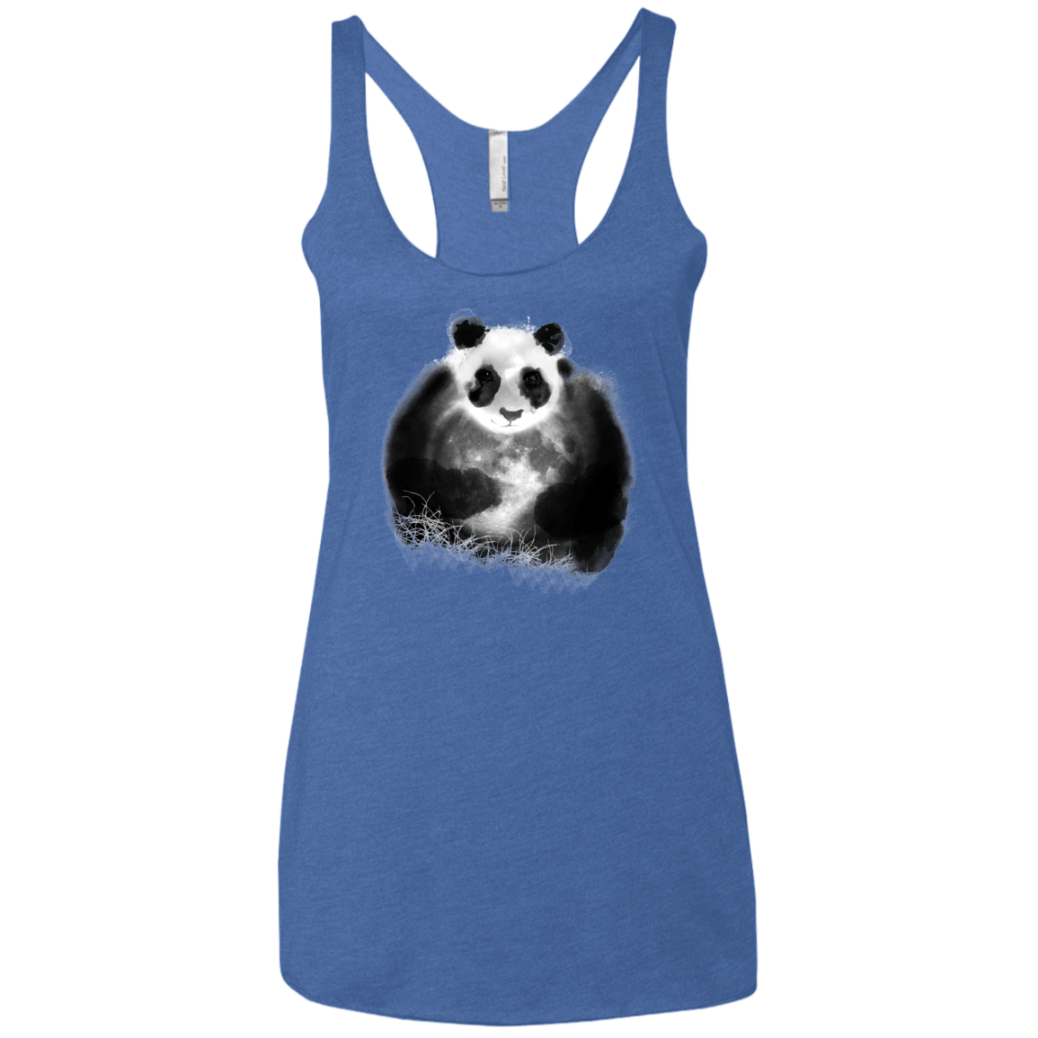Moon Catcher Women's Triblend Racerback Tank