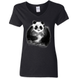 T-Shirts Black / S Moon Catcher Women's V-Neck T-Shirt