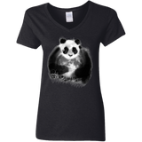 T-Shirts Black / S Moon Catcher Women's V-Neck T-Shirt