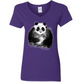 T-Shirts Purple / S Moon Catcher Women's V-Neck T-Shirt