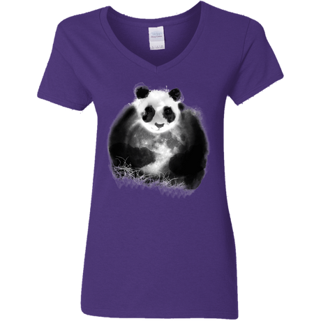 T-Shirts Purple / S Moon Catcher Women's V-Neck T-Shirt