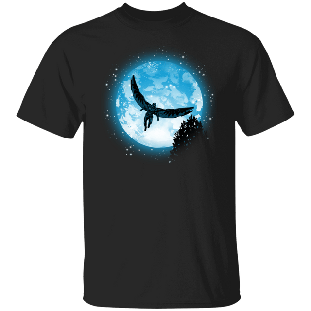 T-Shirts Black / S Moon Falcon T-Shirt